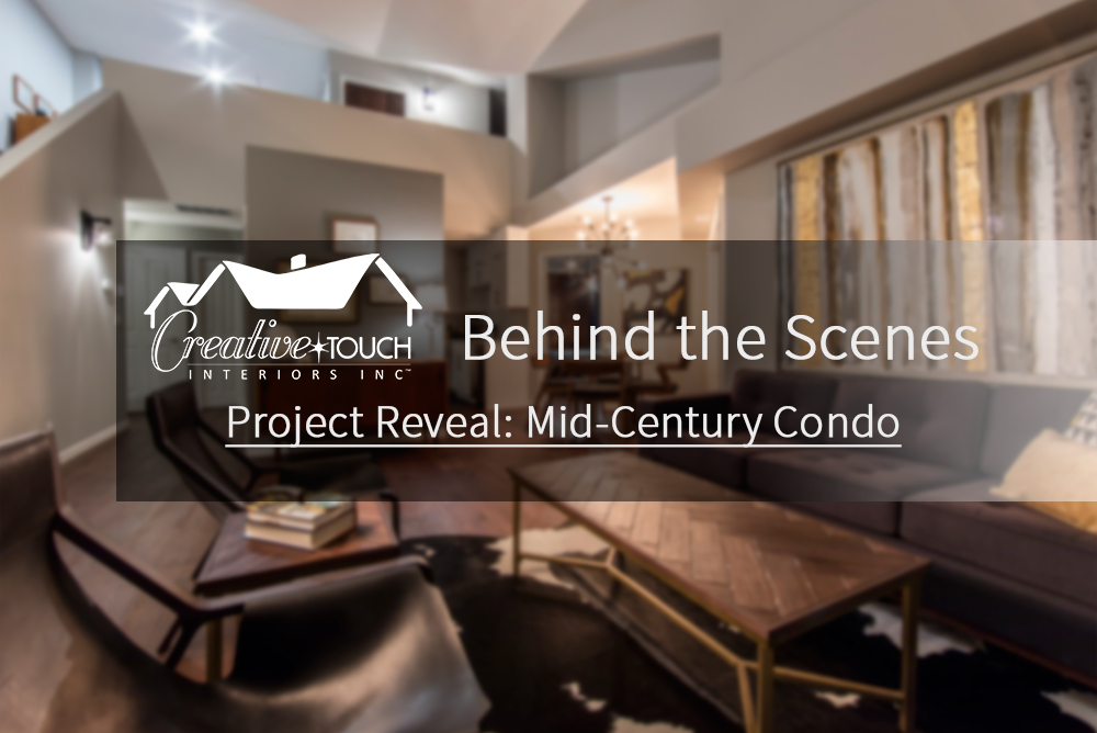 Interior Design Kelowna - Creative Touch Interiors - Project Reveal: Mid-Century Condo
